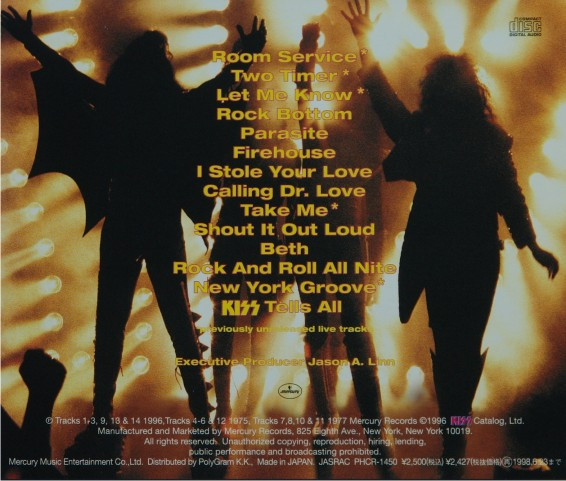 KISS You Wanted the Best You Got the Best Greatest Hits CD