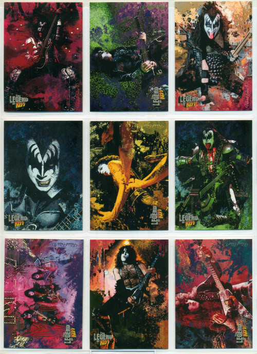 KISS Legends Trading Card Set