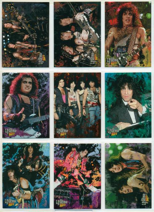 KISS Legends Trading Card Set