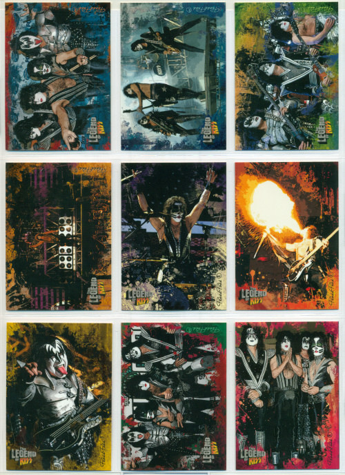 KISS Legends Trading Card Set