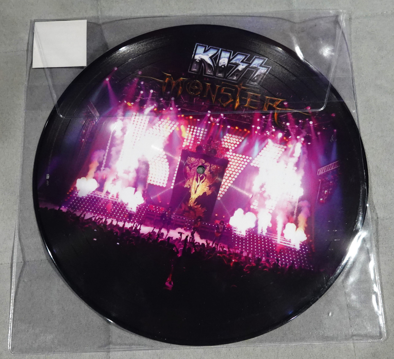 KISS Paul Stanley and Eric Singer Signed Monster Expo Picture Disc