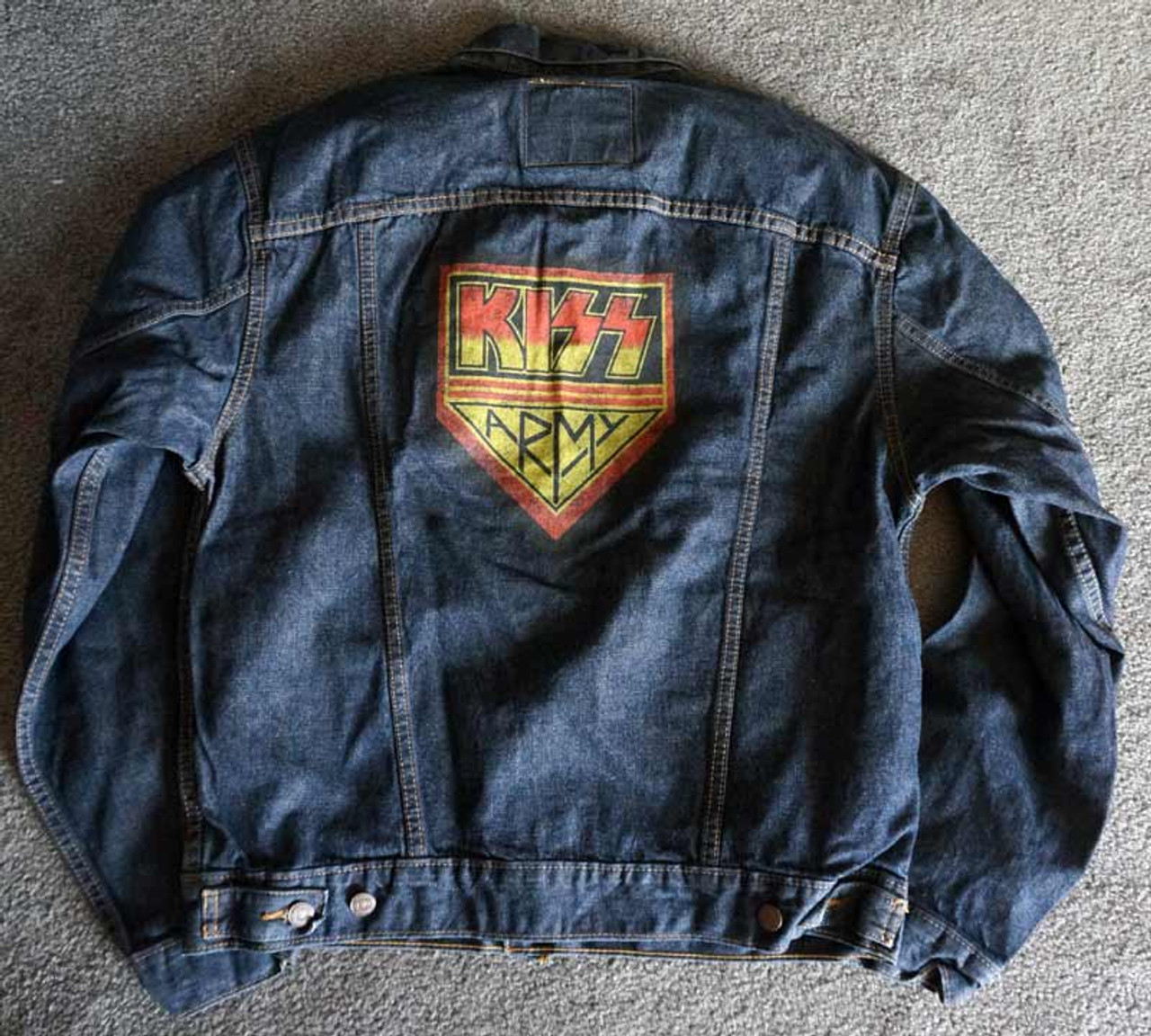 dark denim jacket