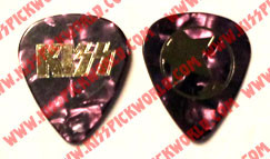 KISS Gold Foil 2011 Meet & Greet Guitar Pick Set