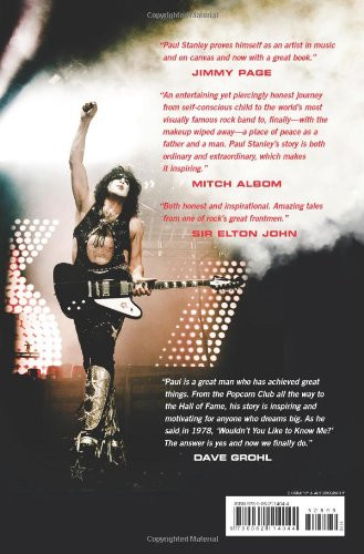 KISS Signed Black Paul Stanley Face the Music Hardcover Book