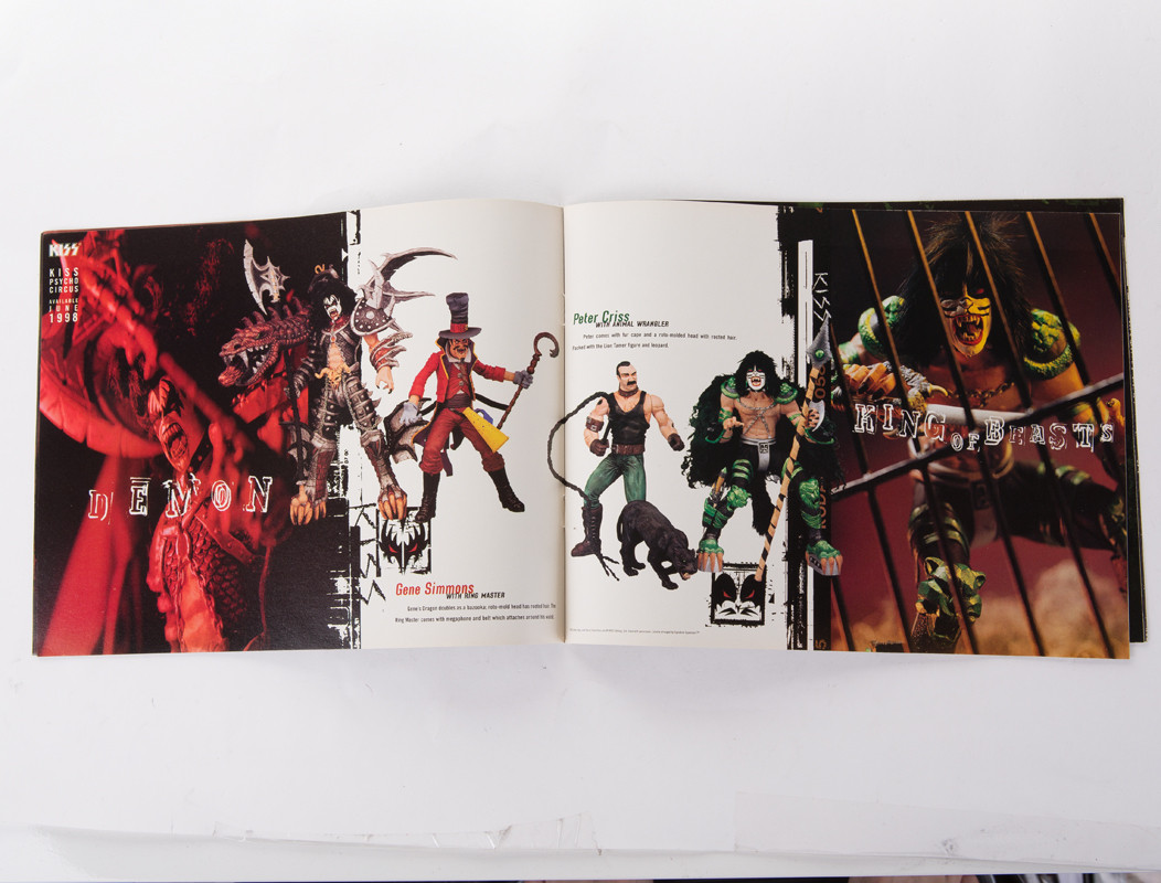 McFarlane Toys Catalog 1998 KISS