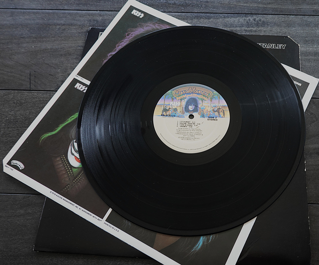 Paul Stanley KISS Solo LP NBLP-7123