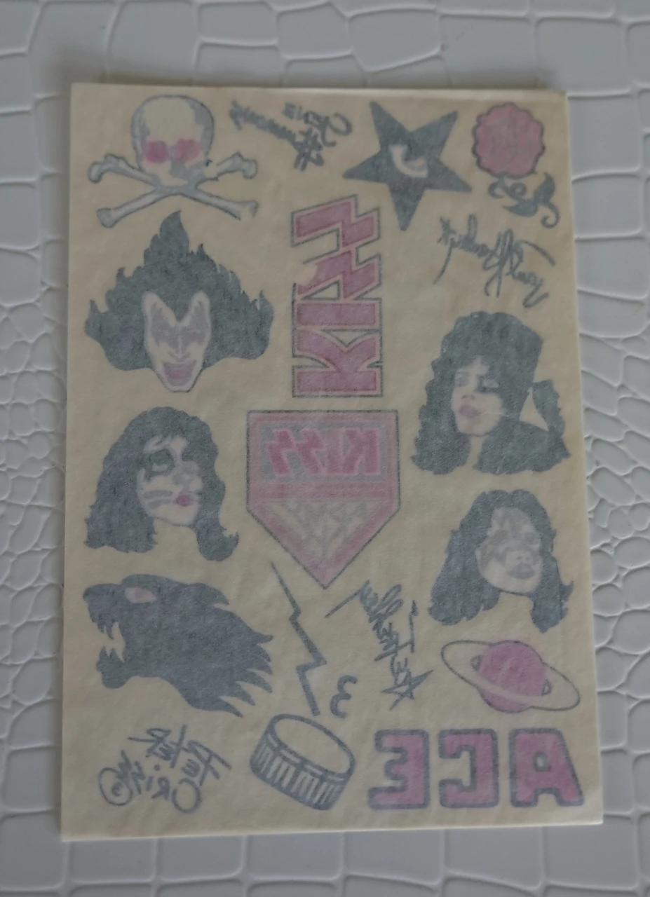 KISS Alive II Vinyl LP SIGNED by Ace Frehley Blue