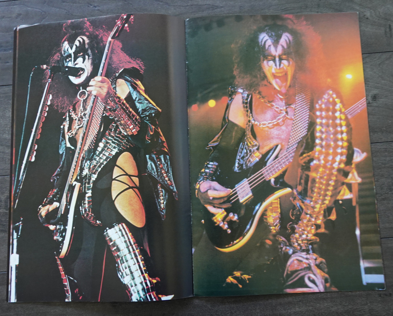 KISS World Tour 77 & 78 Tourbook Signed by Ace Frehley