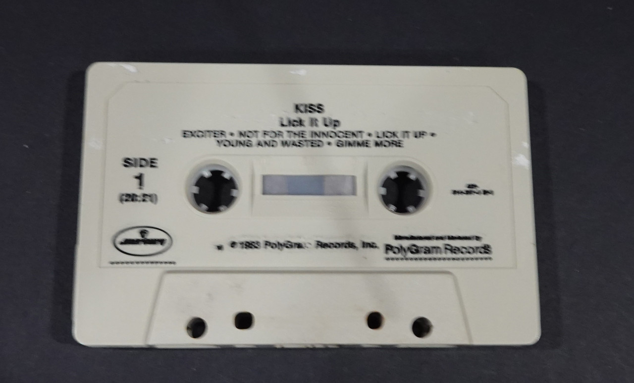Lick It Up Cassette KISS