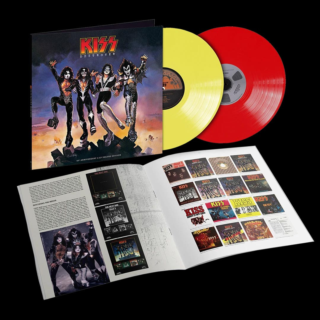 KISS Destroyer 45th Limited Deluxe Edition 2LP Vinyl Set