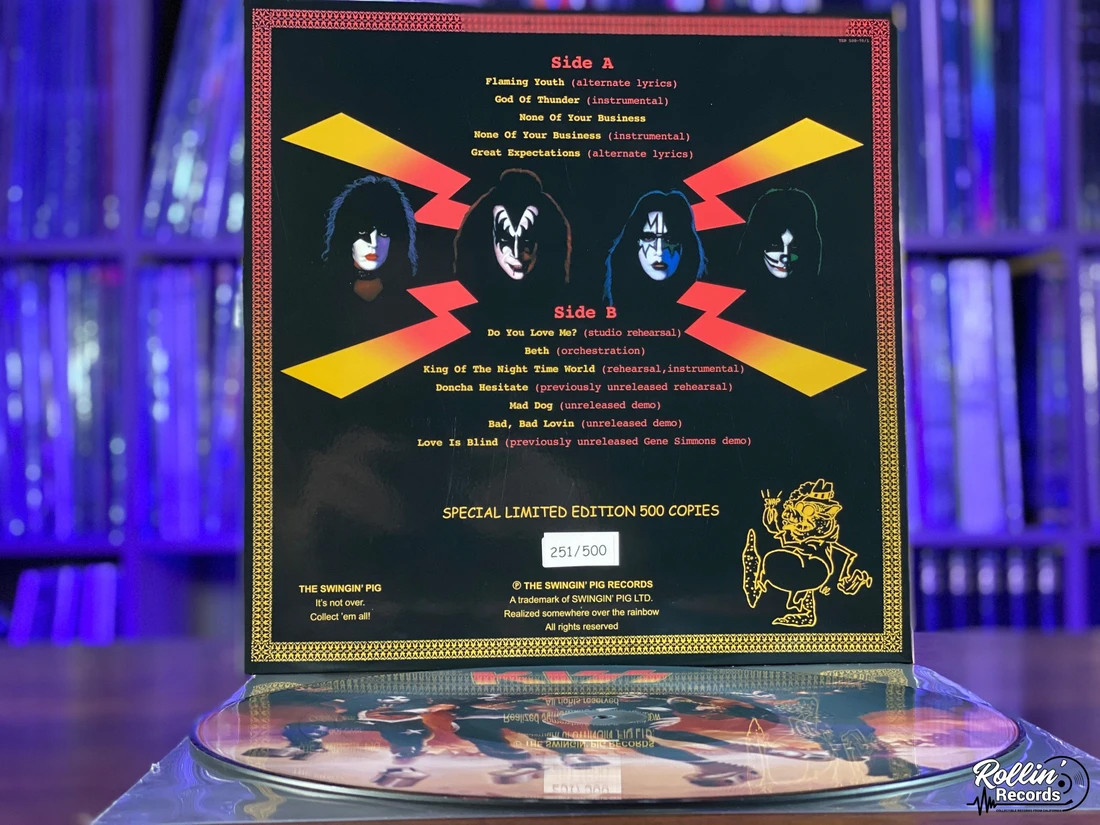 KISS ‎Alternate Destroyer Picture-Disc Album Vinyl LP