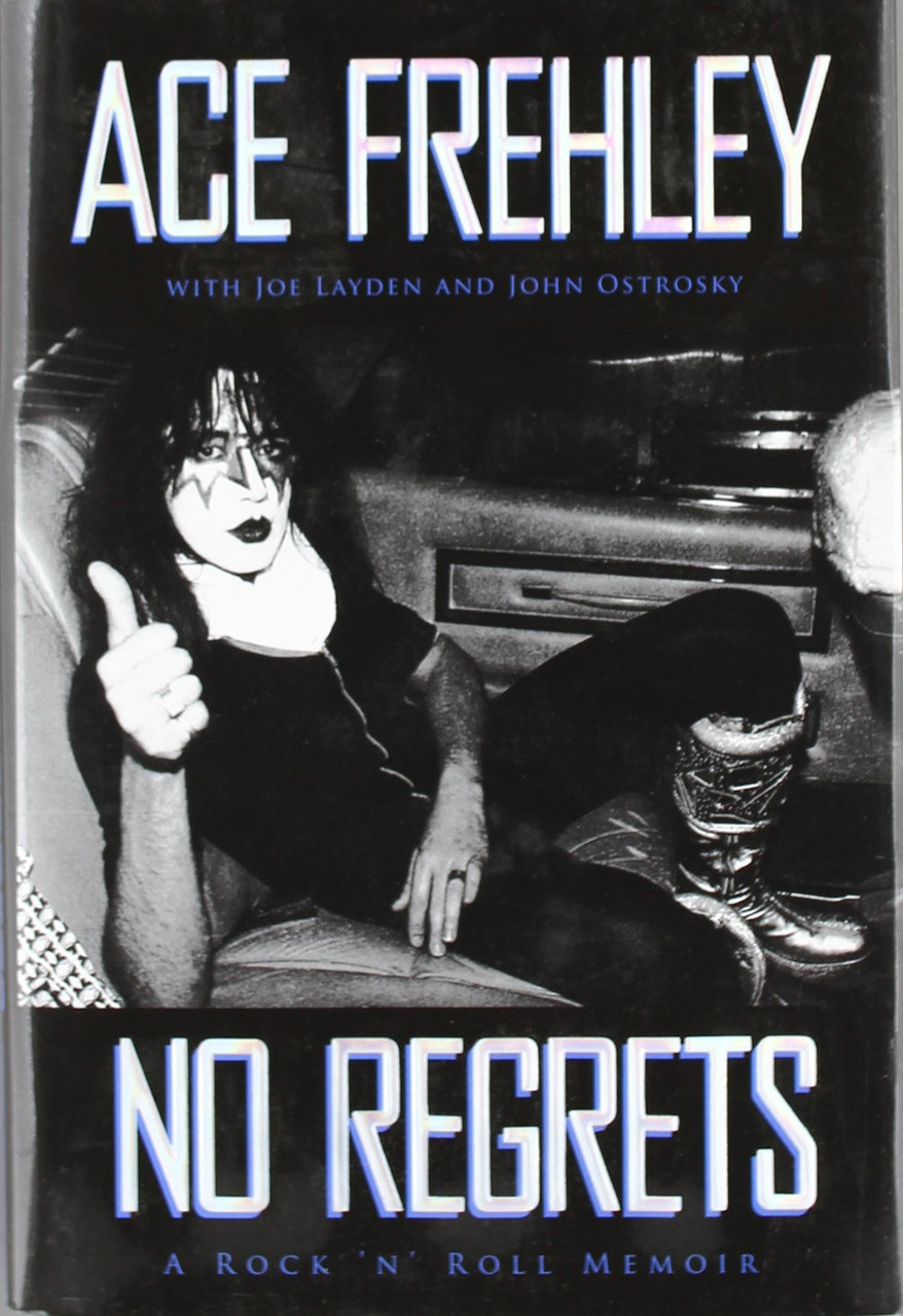 直筆サイン本　KISS Ace Frehley NO REGRETS 直筆サイン本 KISS Ace Frehley NO REGRETS