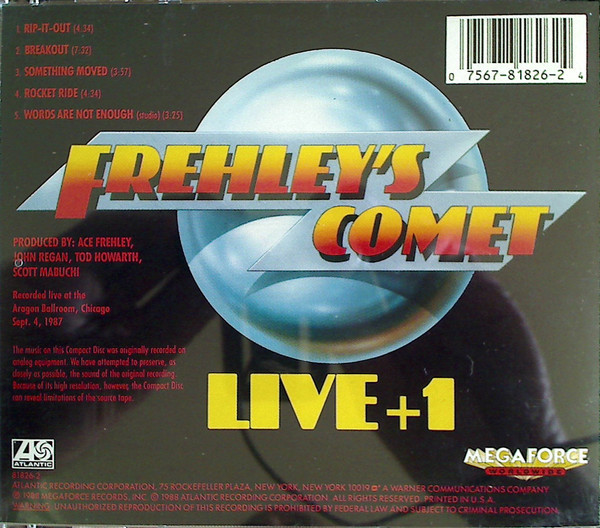 Frehley's Comet / Frehley's Comet【国内盤】 Ace Frehley - Frehley's Comet - Music & Performance - CD - Walmart.com