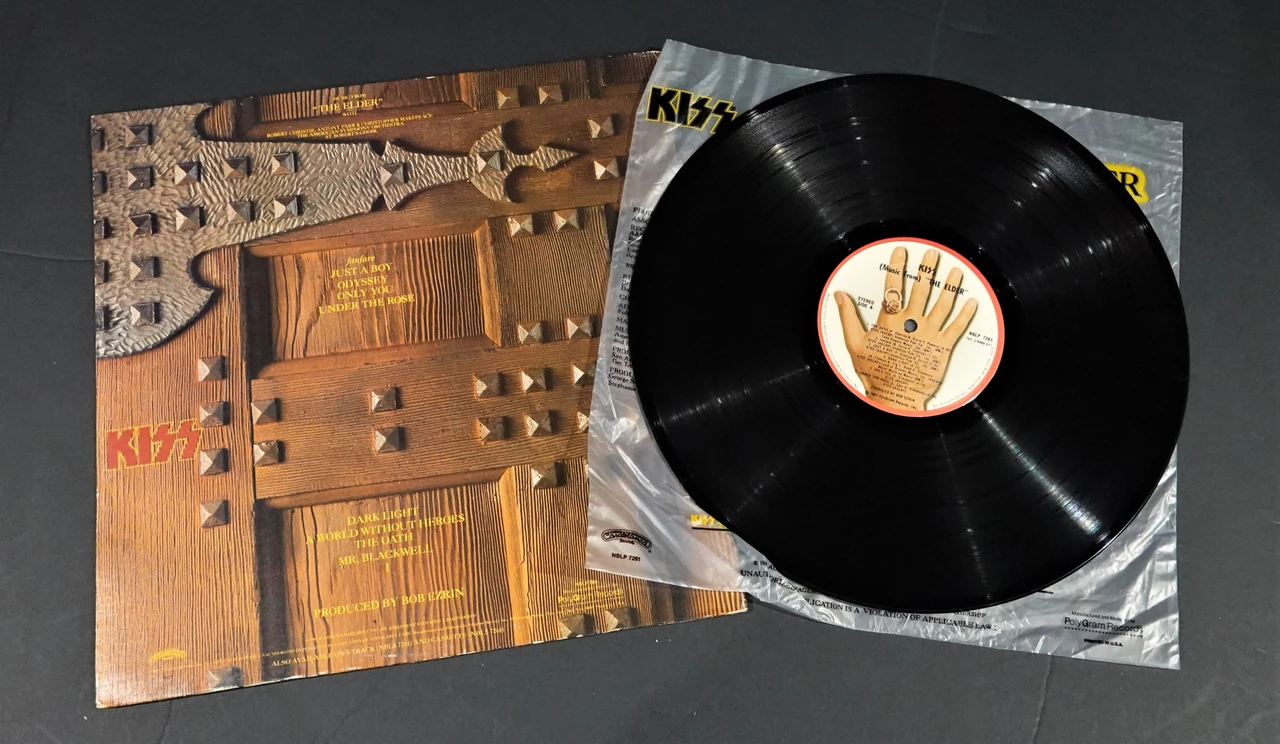 KISS Music from The Elder レコード Kiss – (Music From) The Elder – Vinyl (Gatefold, LP, Album, Stereo