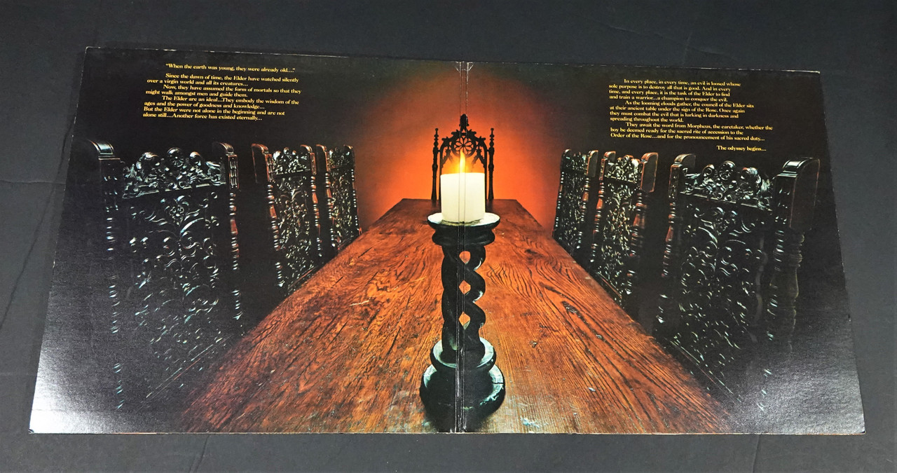 KISS Music From The Elder LP Signed Ace Frehley Casablanca NBLP