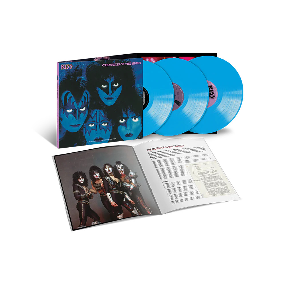 KISS Creatures of the Night - 40th Anniversary 3LP Deluxe Edition