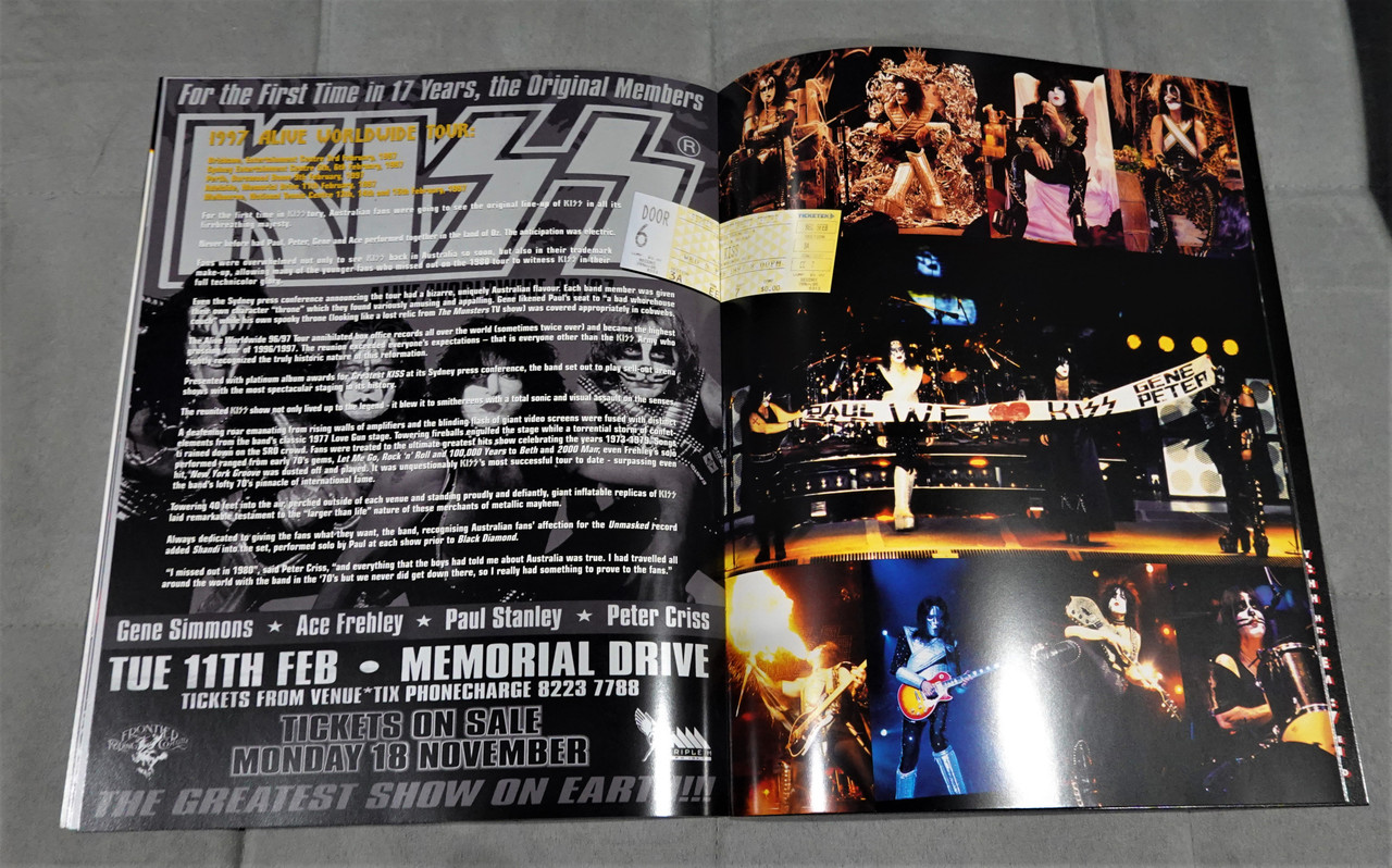 KISS Symphony Program Tourbook