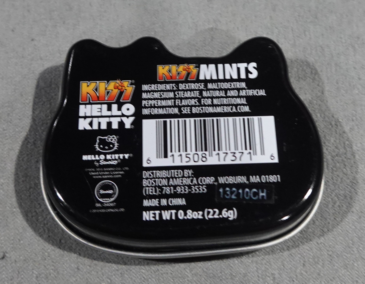 KISS Hello Kitty Starchild Mints Tin