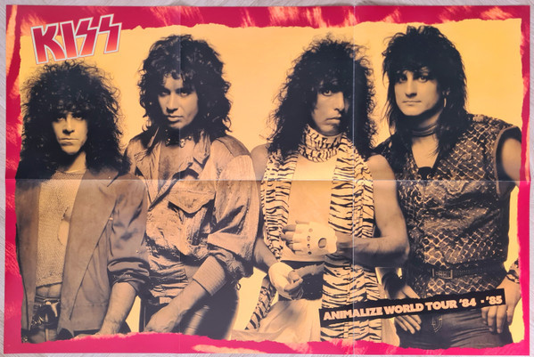 KISS Animalize Tour Binghamton, NY 1984 Mark St. John Under The
