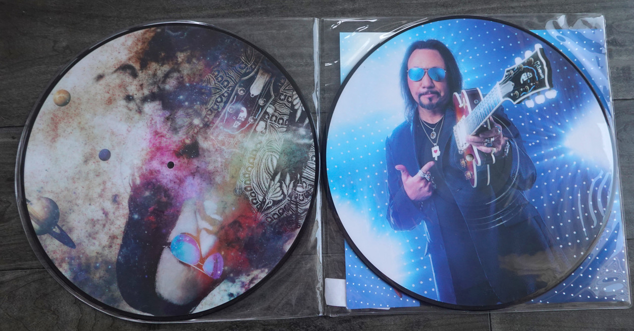 Ace Frehley SIGNED Space Invader Picture Disc Vinyl