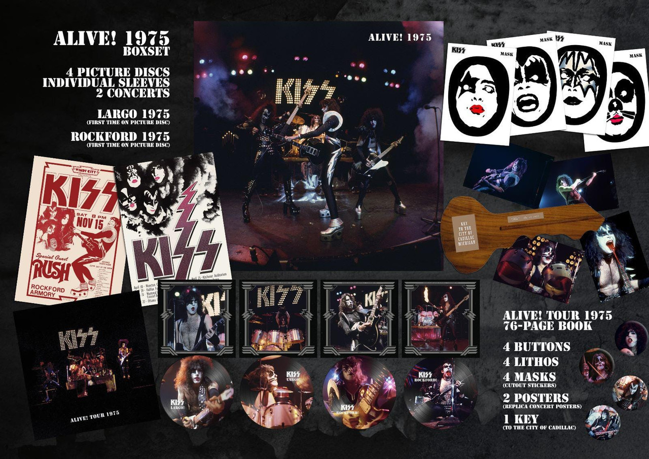 KISS Alive! 75 Picture Disc Box Set