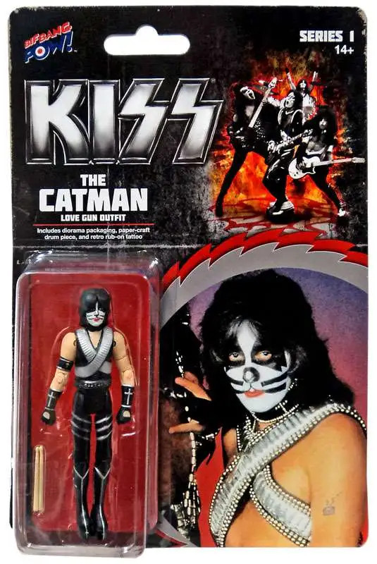 KISS Love Gun The Catman 3 3/4-Inch Action Figure Series 1