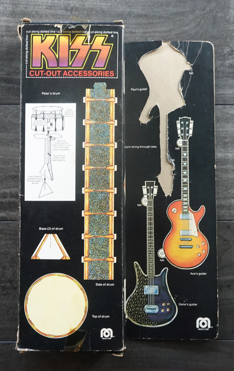 KISS Mego Doll Paul Stanley Vintage Aucoin