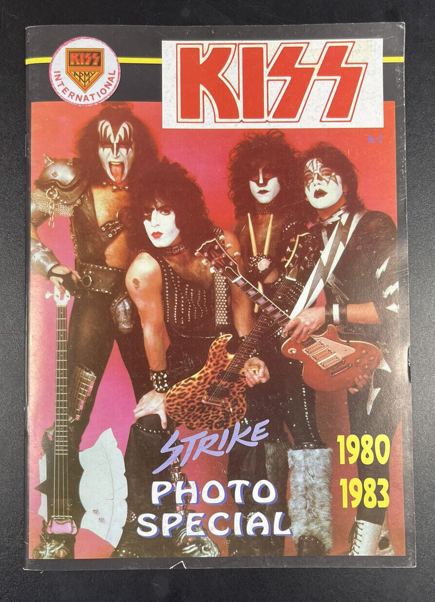 KISS Strike Photo Special 1980 1983 Magazine Fanzine