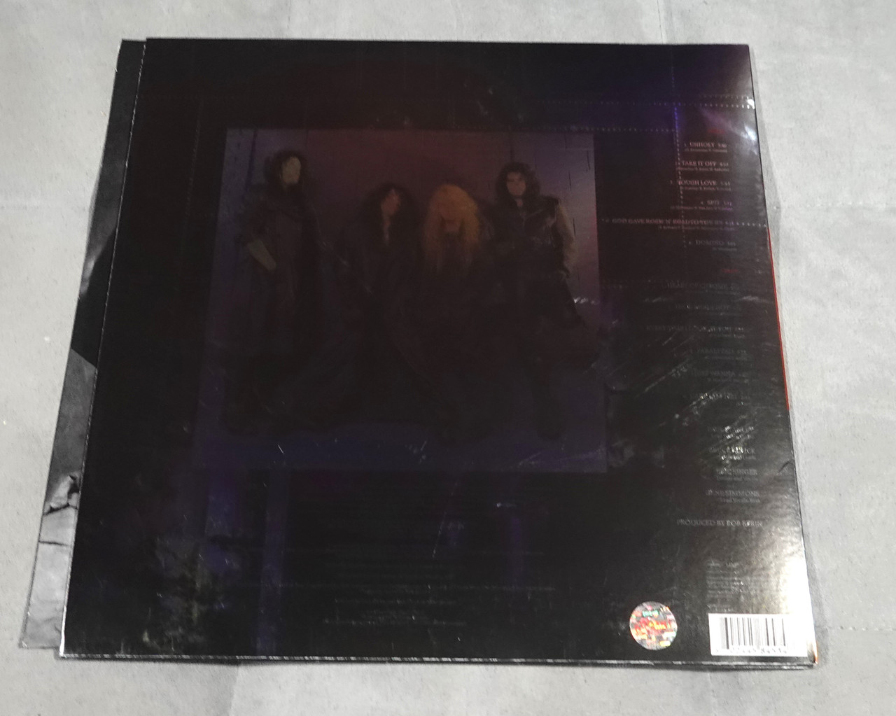 KISS Bruce Kulick SIGNED Revenge 30th Anniversary Silver LP