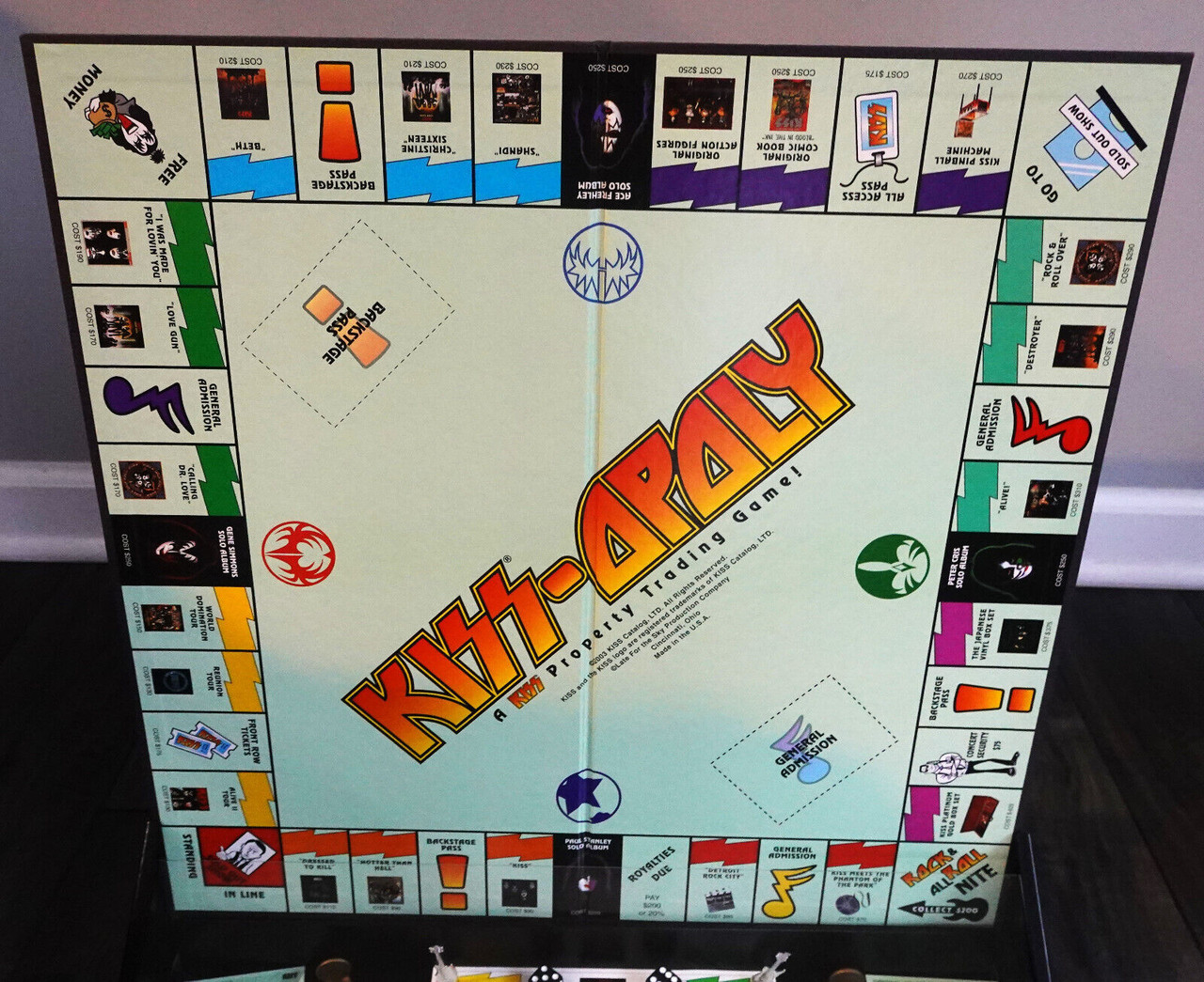 KISS-OPOLY キッス オポリー ボードゲーム KISS 希少 モノポリー