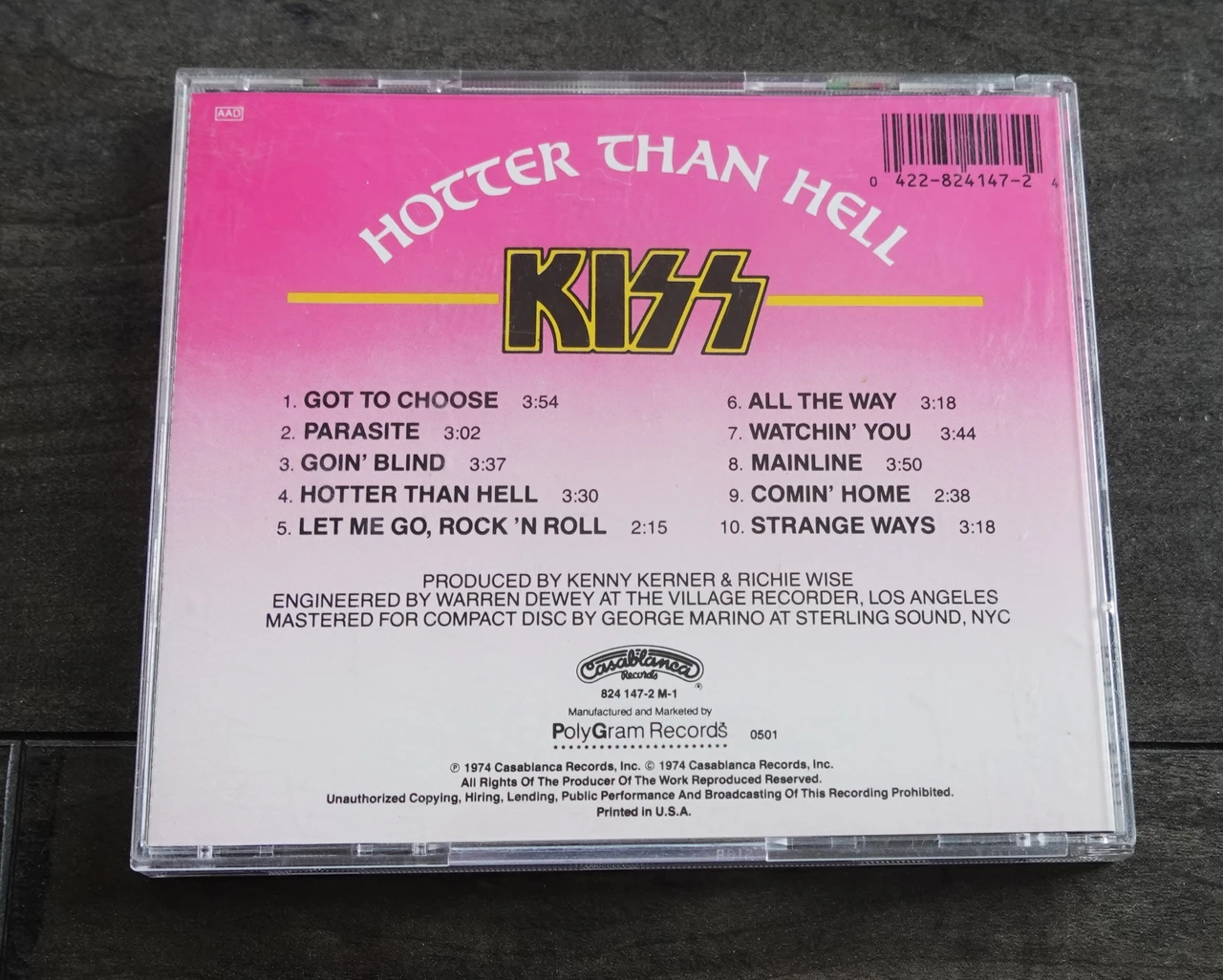値引美品！KISS Hotter Than Hell 帯付き レコード KISS - Hotter Than Hell[LP] - Amazon.com Music