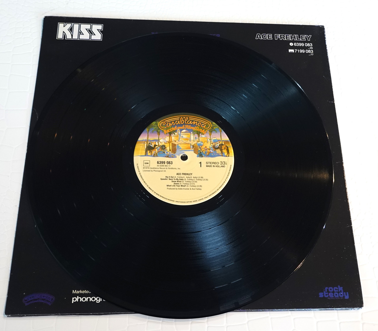 Kiss: Ace Frehley Solo Picture Disc LP - Russian LP / KISS / ACE 