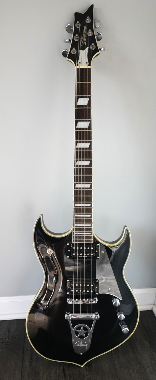 Silvertone シルバートーンGuitar ポール・スタンレー PSAP1 C 】6788 Silvertone KISS PSAP1 ポールスタンレー エレキギター