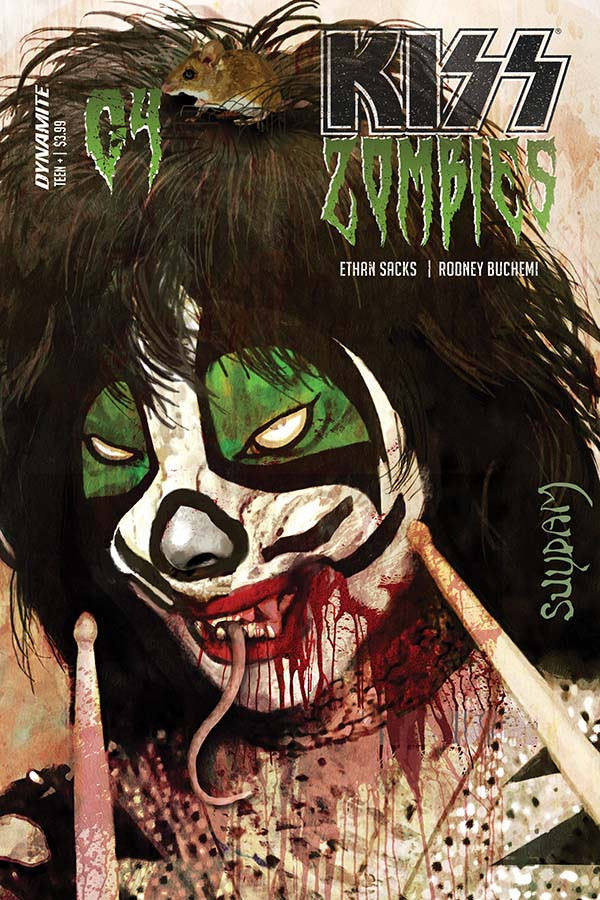 KISS Zombies Comic Issue 4 Cover A Catman
