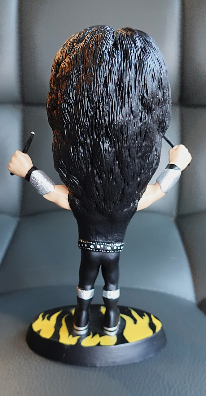 KISS Peter Criss Headliner XL Figure No Box Flames Base