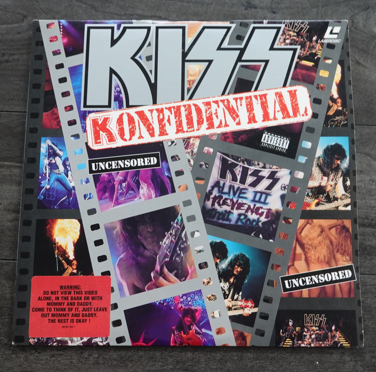KISS Konfidential Laser Disc