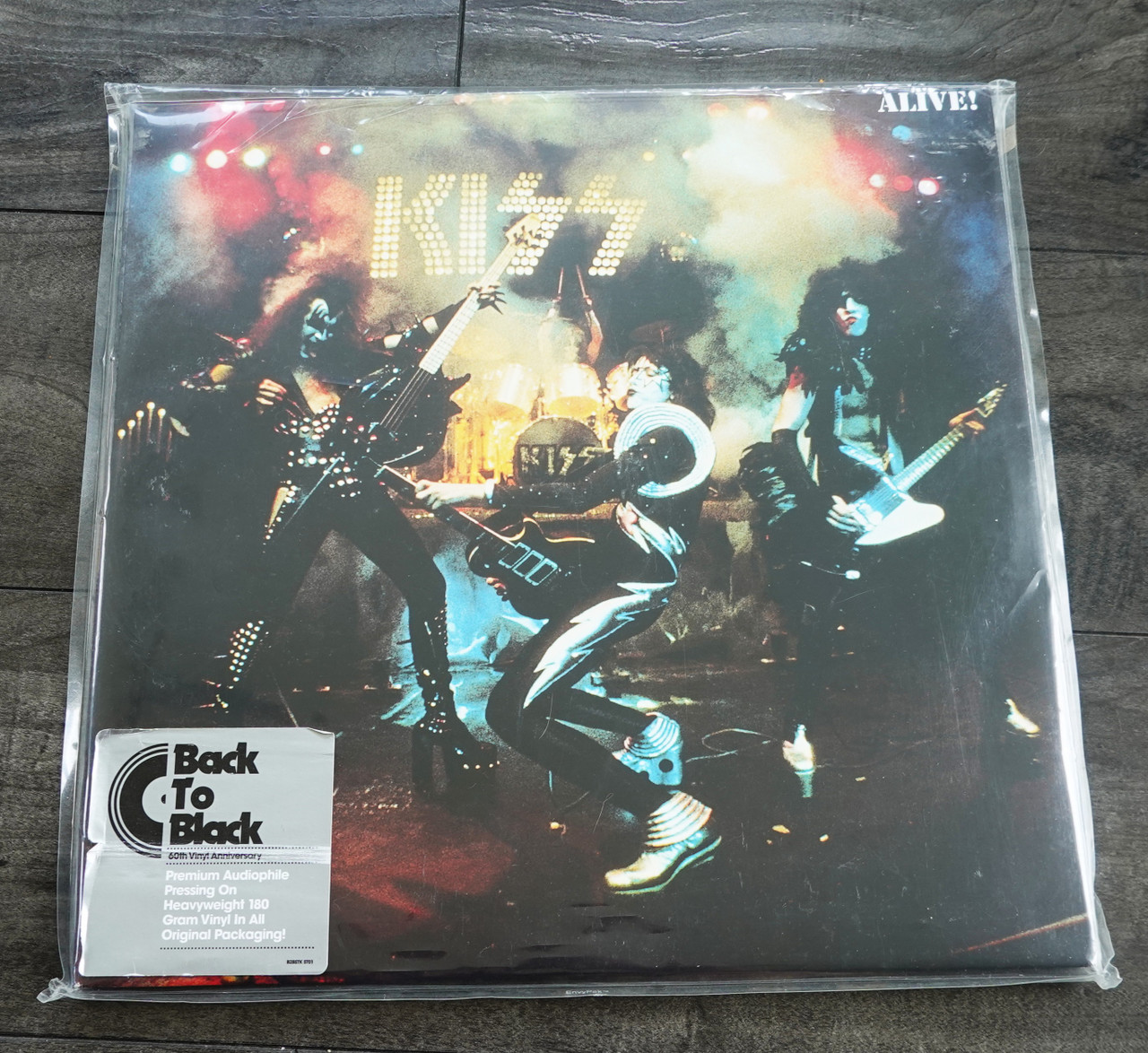 KISS Alive! Back to Black Reissue 2008 LP