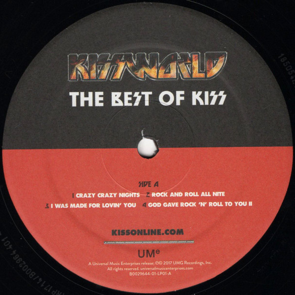 KISSWorld Best Of KISS Vinyl LP Album