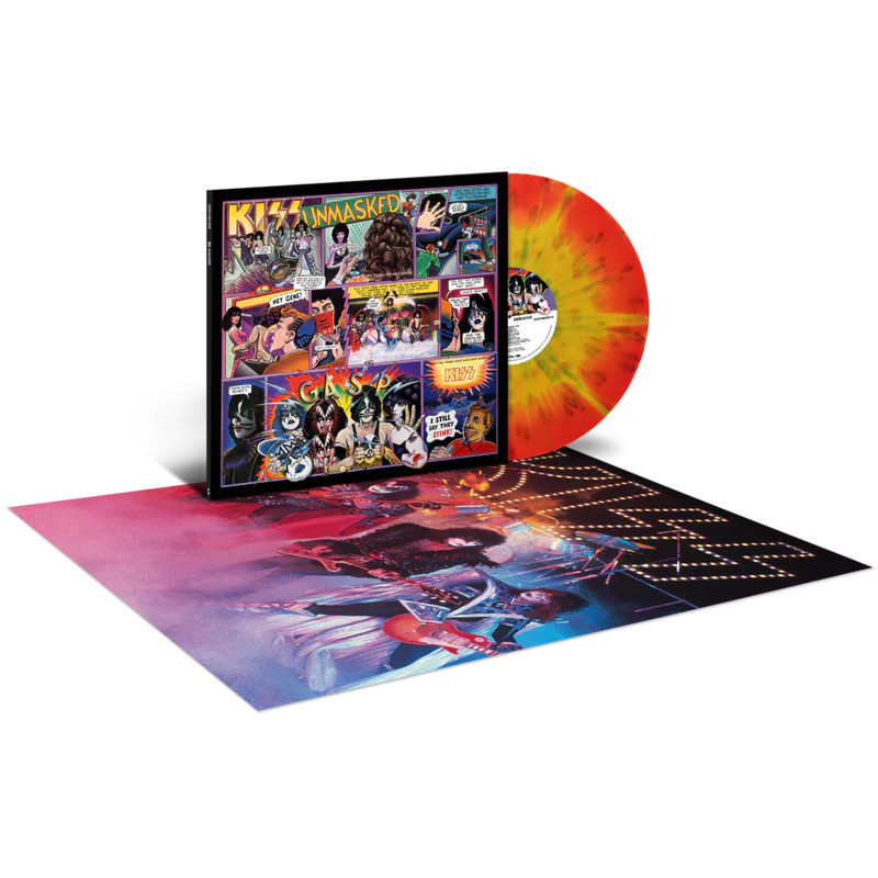 KISS Unmasked 45th Anniversary Premium Color LP