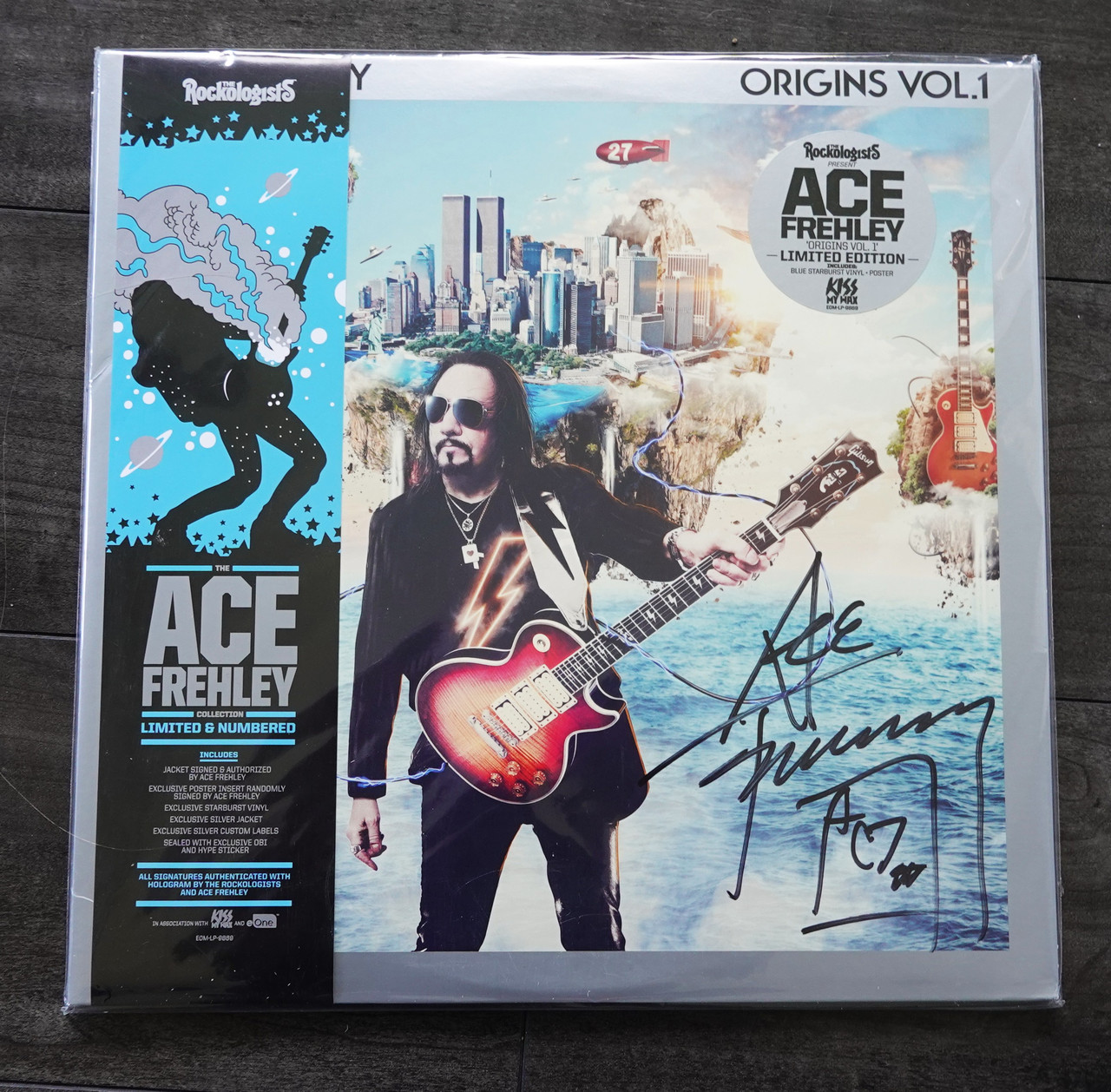 Callin' A.C.E. サイン入りCDセット Ace Frehley Official Label Store | Origins Vol. 1 CD