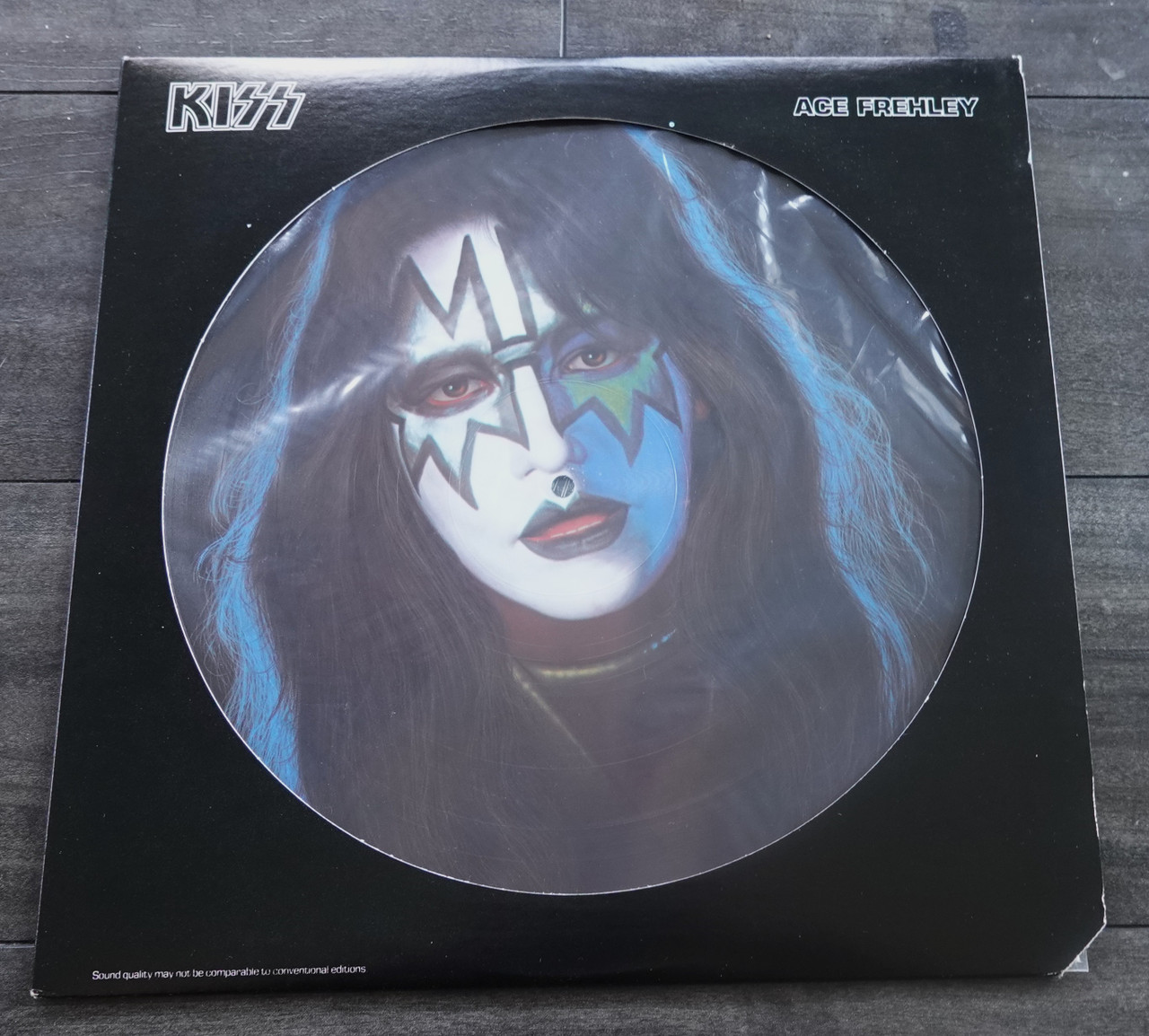 KISS Ace Frehley Solo Picture Disc 1978 Release