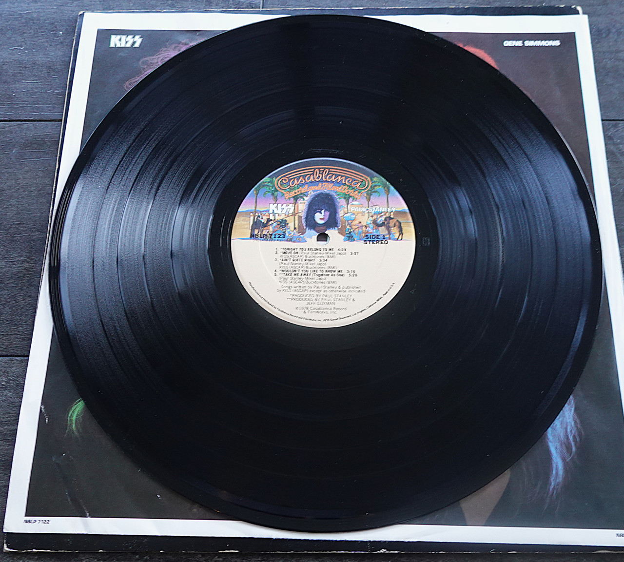 Paul Stanley KISS Solo LP NBLP-7123 Keel Pressing