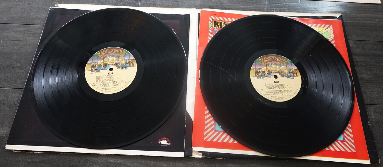 KISS The Originals Second Pressing LP Set
