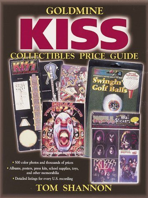 Goldmine KISS Collectors Price Guide SIGNED by Author Tom Shannon
