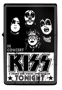 1973 KISS Tour Poster Refillable Lighter