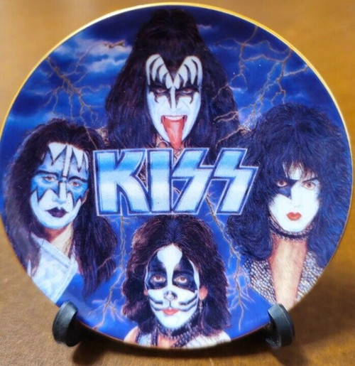 Ace Frehley SIGNED KISS Reunion Era Gartlan 24KT Gold Plate