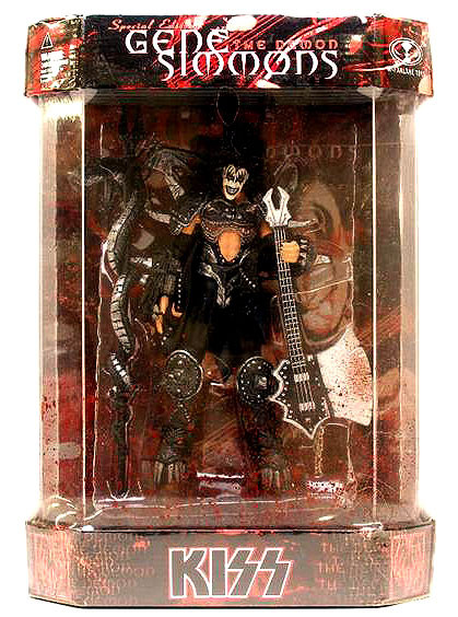 KISS Gene Simmons The Demon Special Edition Mcfarlane Figure