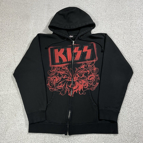 Red Hit Zipper Hoodie
