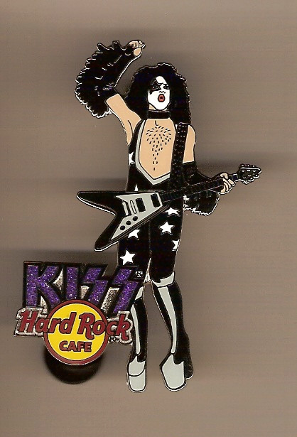 Hard Rock Cafe 06 Flex Paul Stanley Kiss Pin