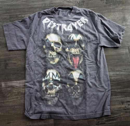 Black Destroyer Rhino Kiss T-Shirt By Marc Ecko